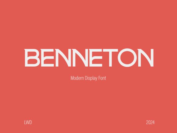 Benneton Typeface: Athletic Sophistication for Modern Campaigns