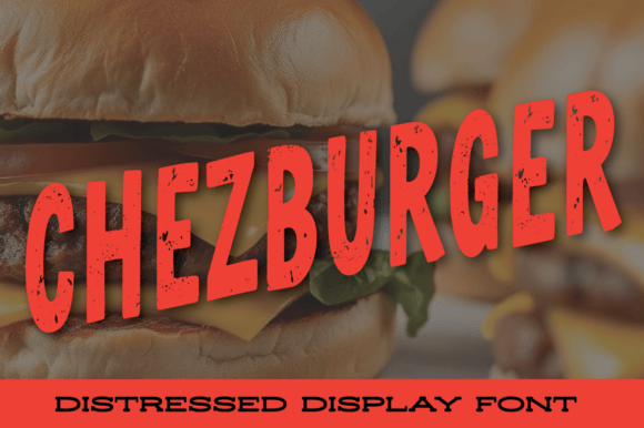 Chezburger: A Bold Display Typeface for Editorial Impact