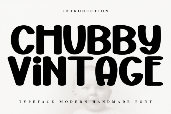 Chubby Vintage Typeface: Elevating Holiday Editorial Design