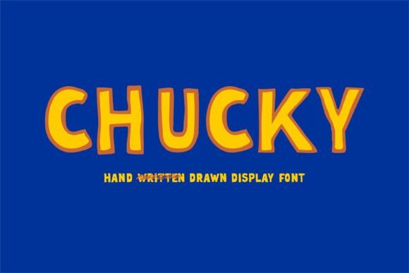 Chucky Free Download: A Playful Display Font Review