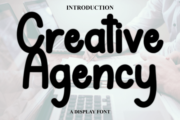 Creative Agency: A Bold Handwritten Font for Personal Branding