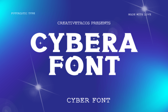 Cybera Typeface Review: A Futuristic Display Font for Modern Branding