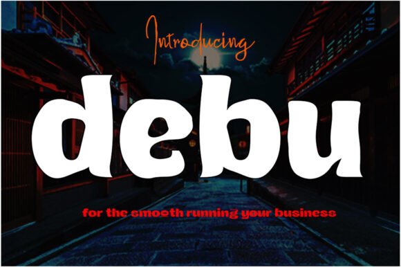 Debu Handwritten Font for Elegant Brand Identity