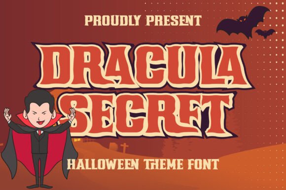 Dracula Secret: A Spooky Display Font for Standout Web Design