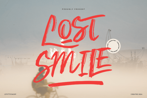 Lost Smile: The Playful Brush Font for Authentic Branding