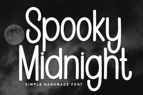 Midnight Spooky Typeface for Playful Brand Identity