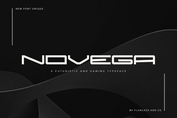 Novega Typeface: The Ultimate Display Font for Gaming Campaigns
