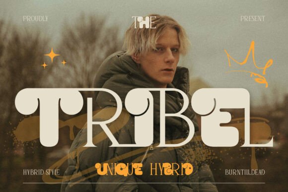 Tribel Hybrid Typeface: Elevating Editorial Design with Playful Serifs