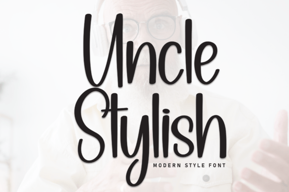 Uncle Stylish: The Handwritten Display Font for Engaging Social Media Graphics